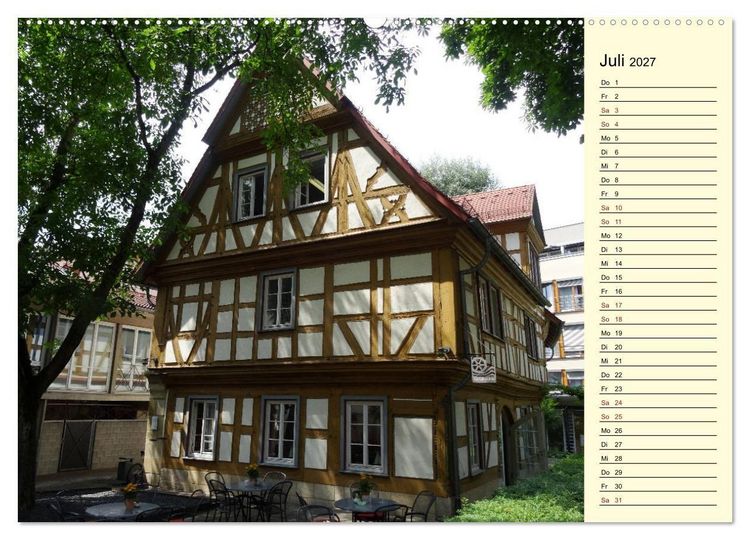 Produktbild: Unterwegs in Schw&auml;bisch Gm&uuml;nd (Wandkalender 2027 DIN A2 quer), CALVENDO Monatskalender