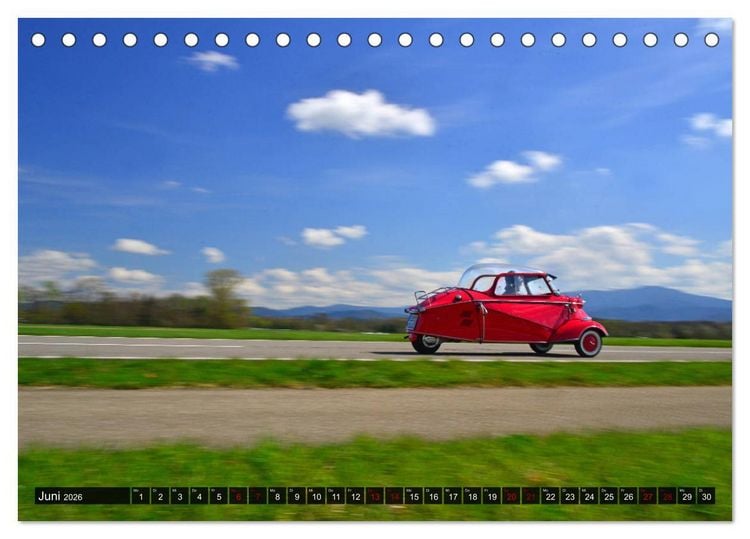 Produktbild: Historische Kleinwagen aus Deutschland (Tischkalender 2026 DIN A5 quer), CALVENDO Monatskalender