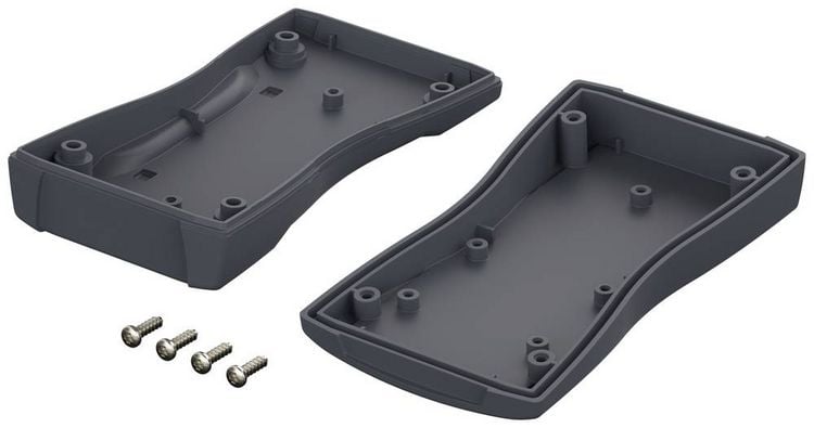 Produktbild: Bopla BOS STREAMLINE BS 400 F-7024 Hand-Geh&auml;use 119.3 x 64.9 x 26.5 ABS Graphit, Grau 1St.