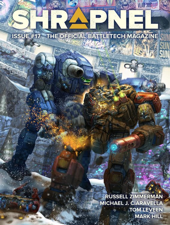 Produktbild: BattleTech: Shrapnel, Issue #17 (The Official BattleTech Magazine)
