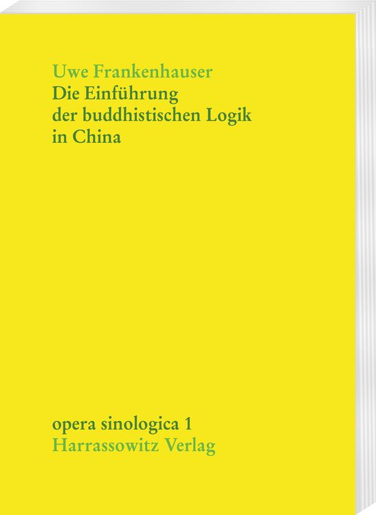 Produktbild: Die Einf&uuml;hrung der buddhistischen Logik in China