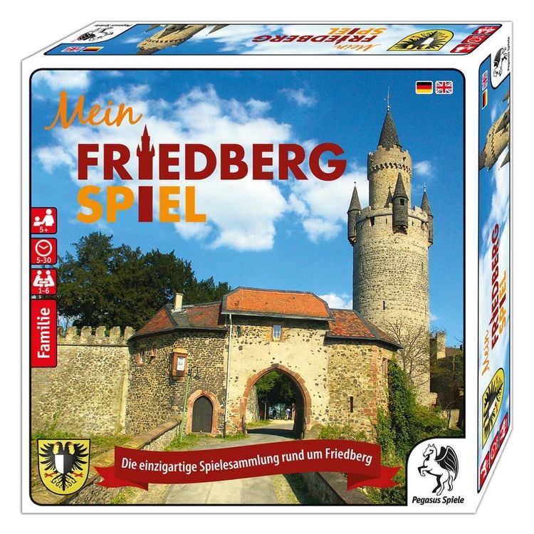Produktbild: Mein Friedberg Spiel - Die einzigartige Spielesammlung rund um Friedberg