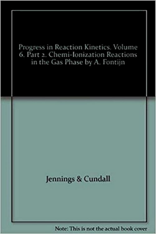 Produktbild: Progress in Reaction Kinetics