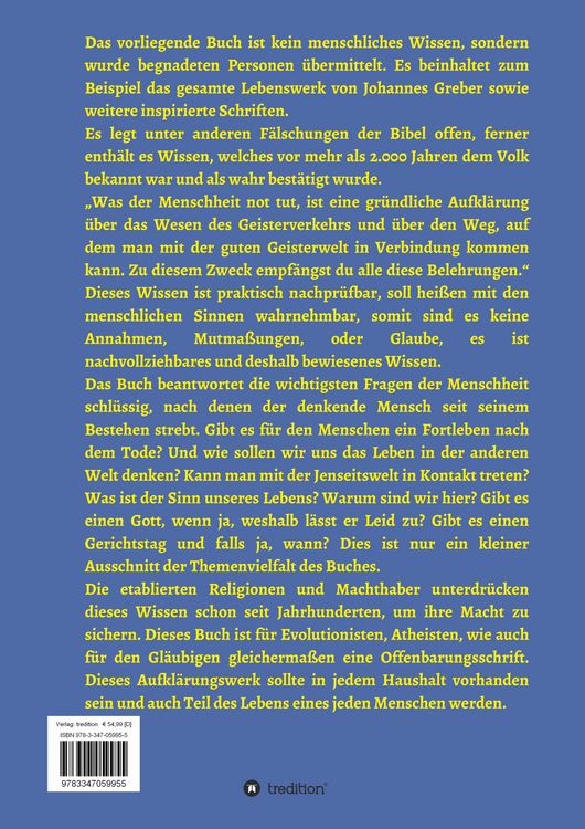 Produktbild: Das geheime Wissen &ndash; Das wichtigste Buch f&uuml;r die Menschheit!
