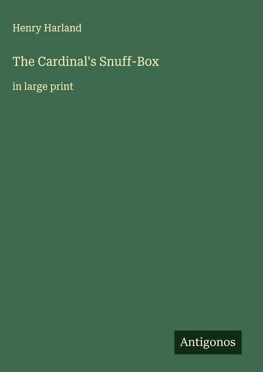 Produktbild: The Cardinal's Snuff-Box