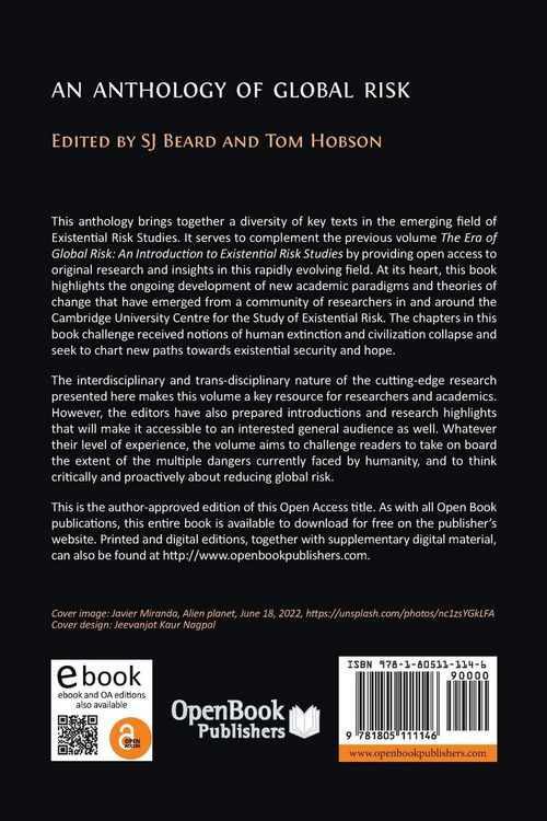 Produktbild: An Anthology of Global Risk