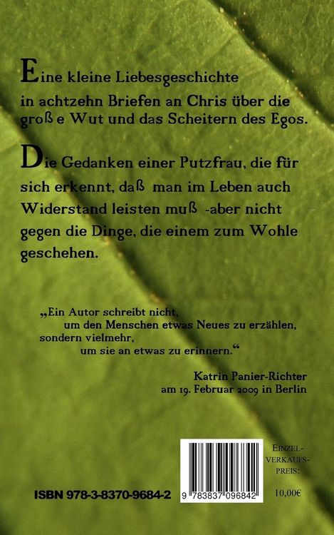 Produktbild: Briefschreiberin