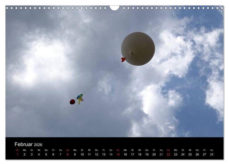 Produktbild: Eine Reise in die Stratosph&auml;re (Wandkalender 2026 DIN A3 quer), CALVENDO Monatskalender