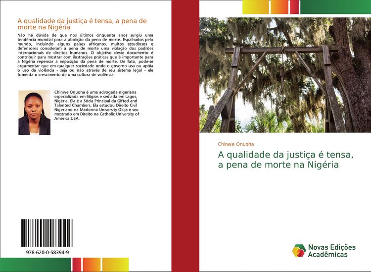 Produktbild: A qualidade da justi&ccedil;a &eacute; tensa, a pena de morte na Nig&eacute;ria