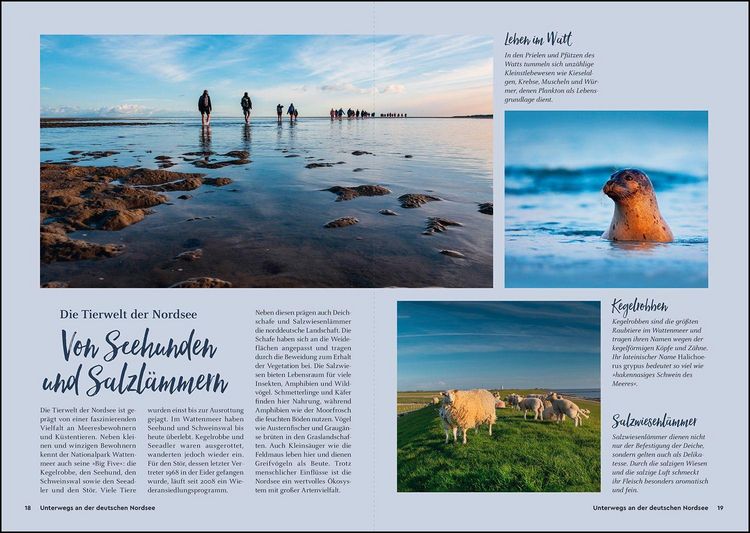 Produktbild: KUNTH Unterwegs an der deutschen Nordsee