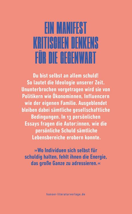 Produktbild: Selbst schuld!