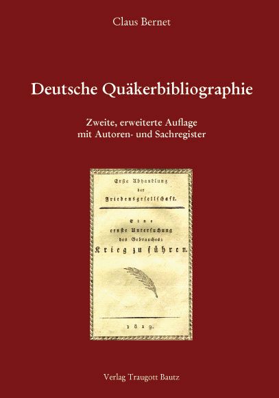 Produktbild: Deutsche Qu&auml;kerbibliographie