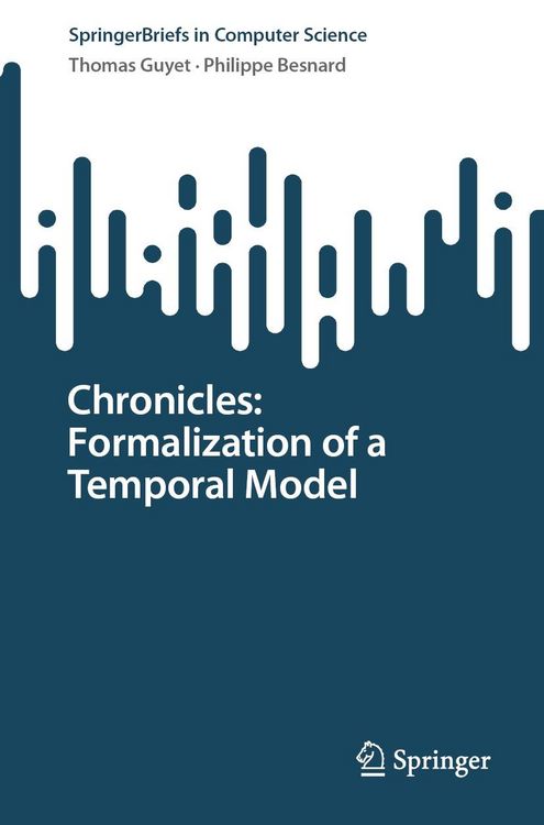 Produktbild: Chronicles: Formalization of a Temporal Model