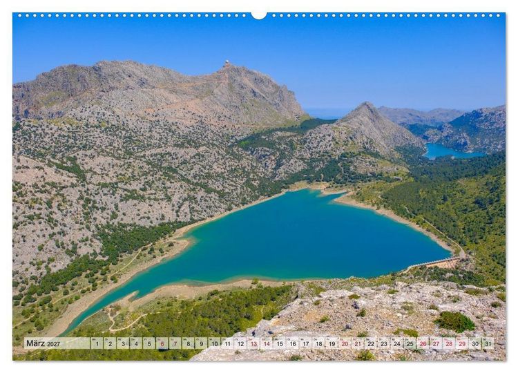 Produktbild: Wanderlust Mallorca - Pfade der Tramuntana (hochwertiger Premium Wandkalender 2027 DIN A2 quer), Kunstdruck in Hochglanz
