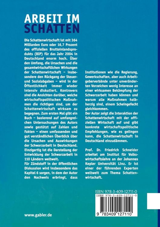 Produktbild: Arbeit im Schatten