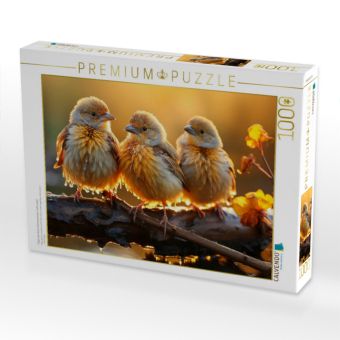 Produktbild: CALVENDO Puzzle V&ouml;gel, herrlicher Sonnenschein, nicht wahr! | 1000 Teile Lege-Gr&ouml;&szlig;e 64x48cm Foto-Puzzle f&uuml;r gl&uuml;ckliche Stunden