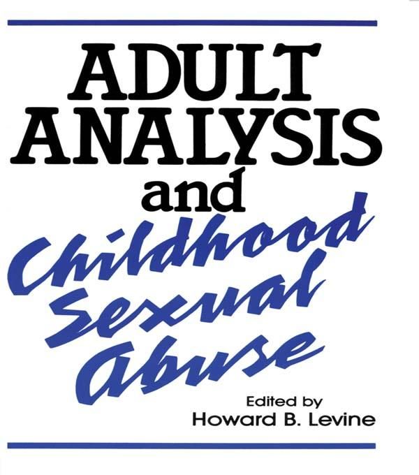 Produktbild: Adult Analysis and Childhood Sexual Abuse