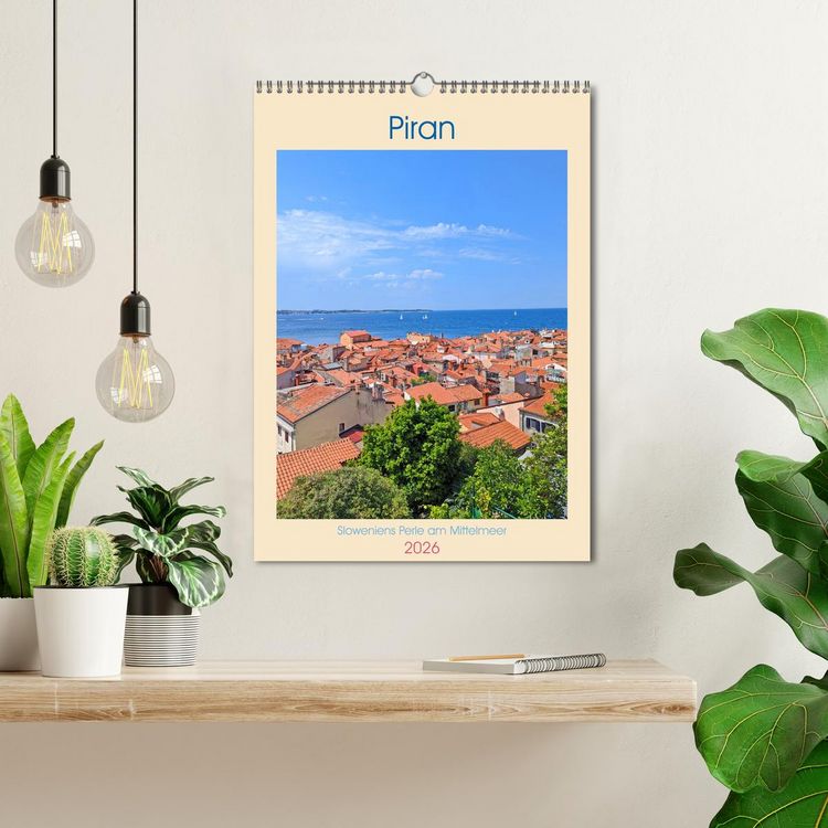 Produktbild: Piran, Sloweniens Perle am Mittelmeer (Wandkalender 2026 DIN A3 hoch), CALVENDO Monatskalender
