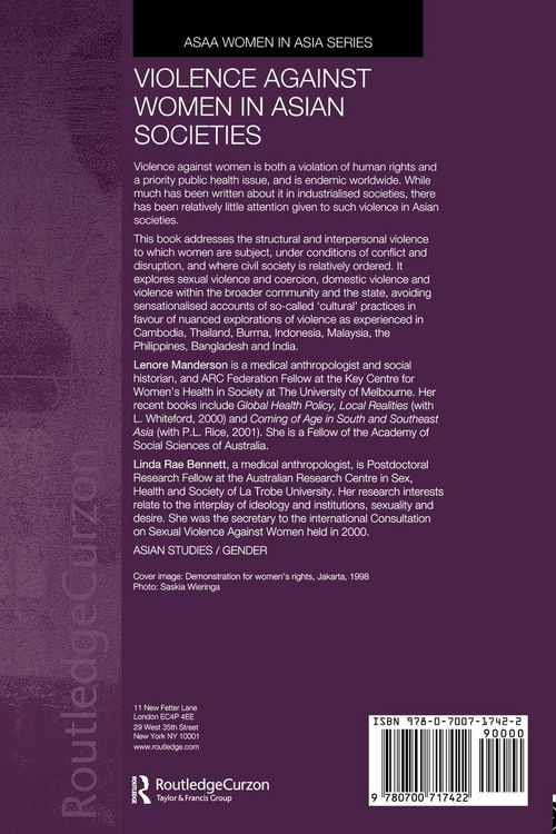 Produktbild: Violence Against Women in Asian Societies