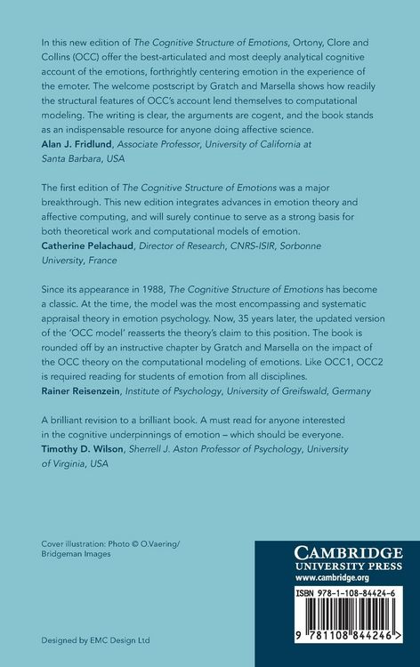 Produktbild: The Cognitive Structure of Emotions