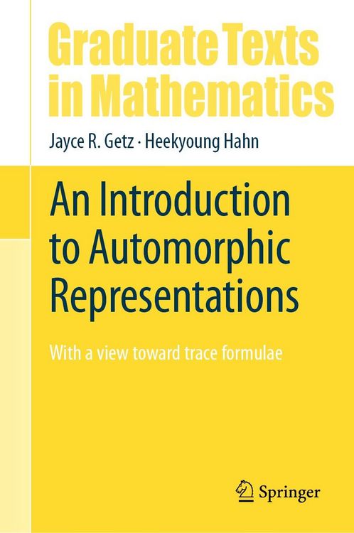 Produktbild: An Introduction to Automorphic Representations
