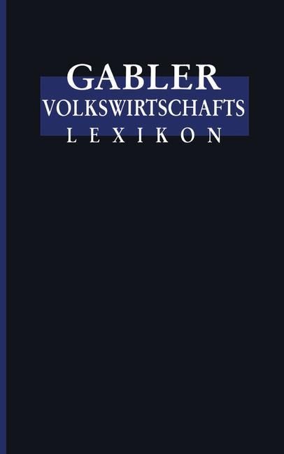 Produktbild: Gabler Volkswirtschafts Lexikon