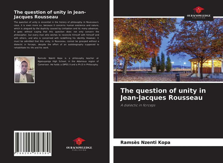 Produktbild: The question of unity in Jean-Jacques Rousseau