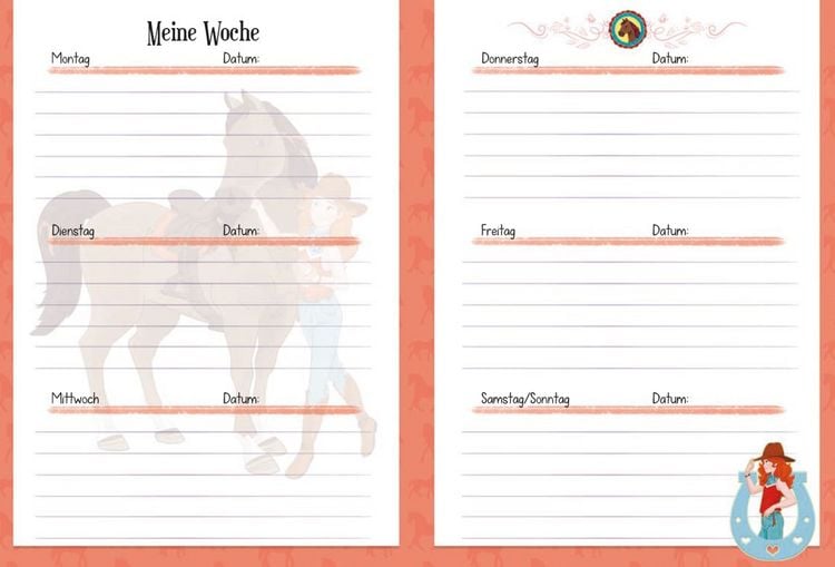 Produktbild: schleich&reg; Horse Club&trade; &ndash; Mein Hausaufgabenheft