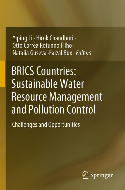 Produktbild: BRICS Countries: Sustainable Water Resource Management and Pollution Control