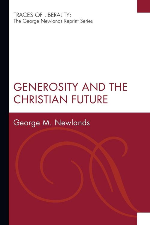Produktbild: Generosity and the Christian Future