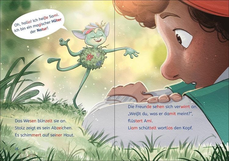 Produktbild: Lesel&ouml;wen 2. Klasse - Zwei Freunde und der H&uuml;ter des Waldes