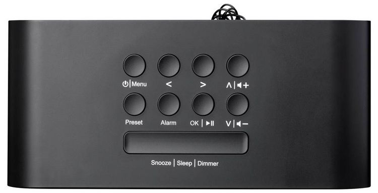 Produktbild: Lenco DIR-121BK Internet Tischradio DAB+ Schwarz