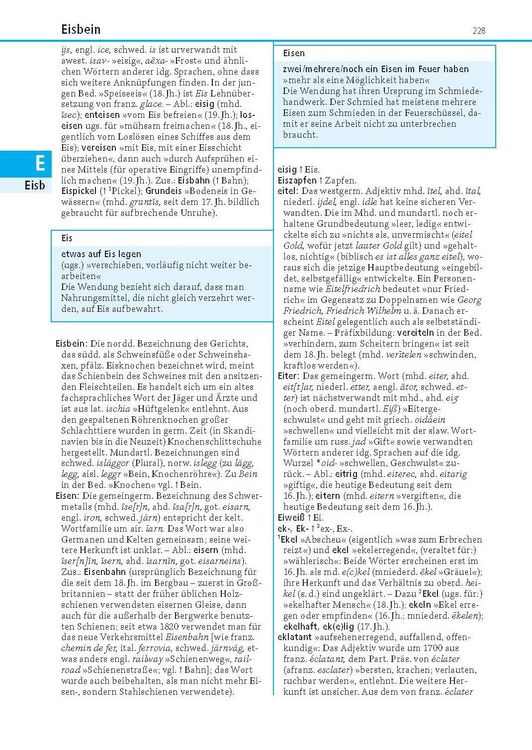 Produktbild: Duden &ndash; Das Herkunftsw&ouml;rterbuch. Etymologie der deutschen Sprache. Lexikon der Wortherkunft: Worturspr&uuml;nge und Bedeutungen inkl. Redewendungen einfach erkl&auml;rt