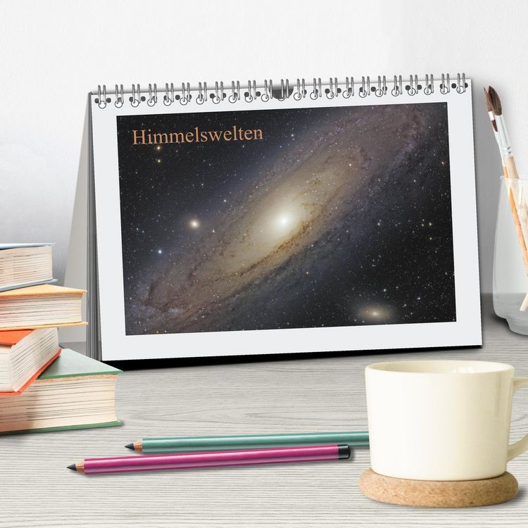 Produktbild: Himmelswelten (Tischkalender 2026 DIN A5 quer), CALVENDO Monatskalender
