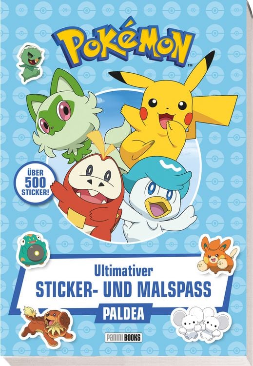 Produktbild: Pok&eacute;mon: Ultimativer Sticker- und Malspa&szlig; Paldea