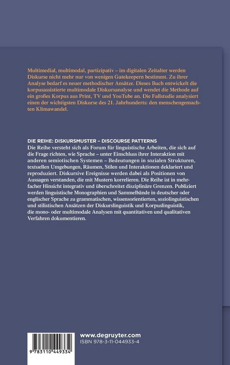 Produktbild: Klimawandel im Diskurs