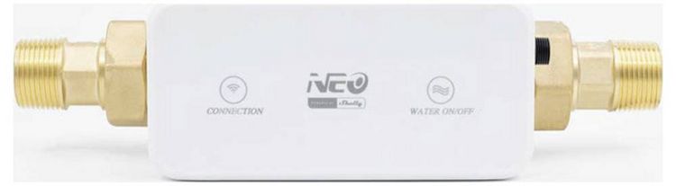 Produktbild: Shelly Neo Smart Water Valve Wasserventil Wi-Fi, Bluetooth