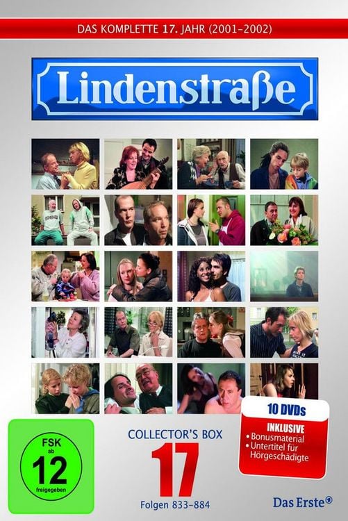 Produktbild: Lindenstra&szlig;e - Collector's Box 17/Folgen 833-884 [10 DVDs]