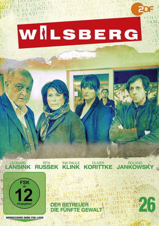 Produktbild: Wilsberg 26 - Der Betreuer/Die f&uuml;nfte Gewalt