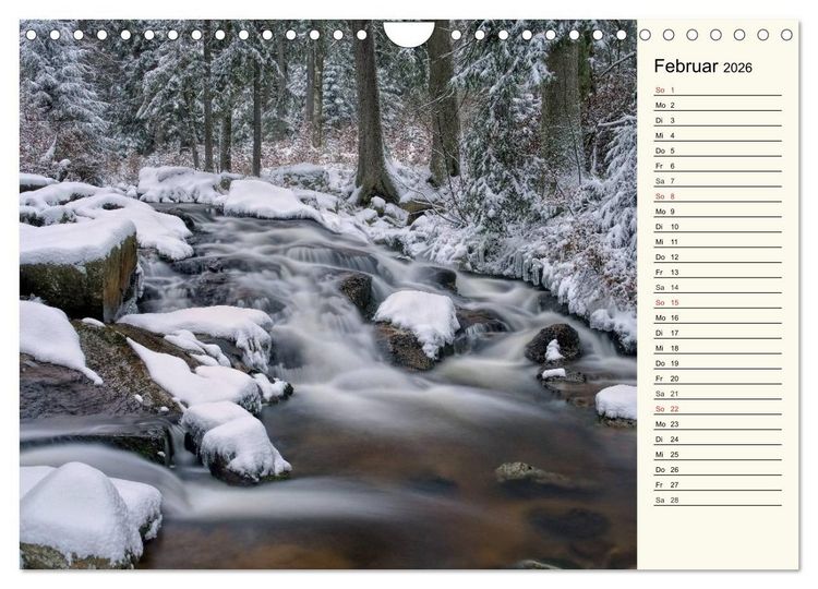 Produktbild: Der Harz - Sagenumwoben und Wildromantisch (Wandkalender 2026 DIN A4 quer), CALVENDO Monatskalender