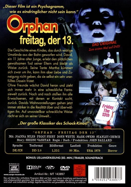 Produktbild: Orphan - Freitag der 13.