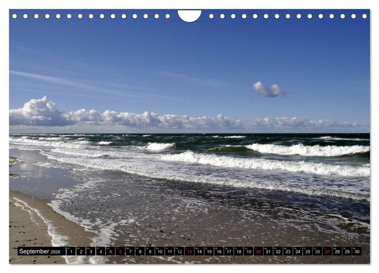 Produktbild: Die Ostsee (Wandkalender 2026 DIN A4 quer), CALVENDO Monatskalender