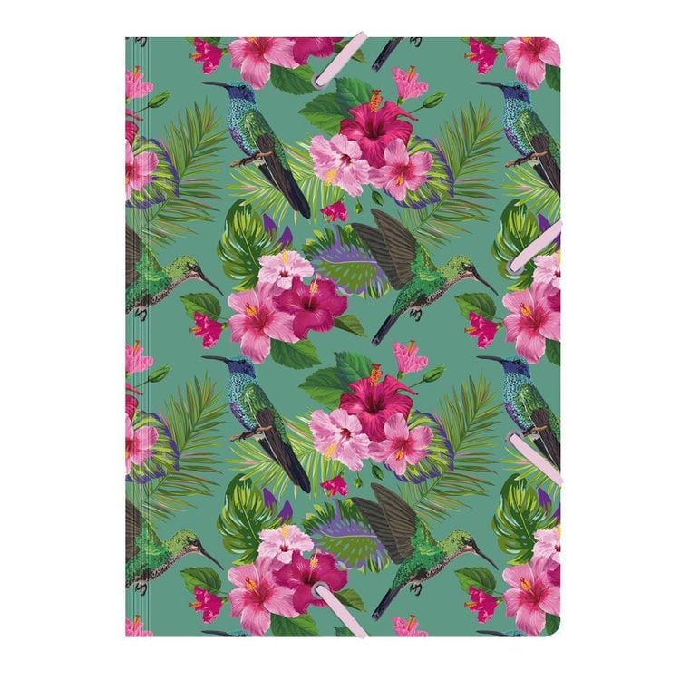 Produktbild: Sammelmappe de Luxe A4, Flower Bird
