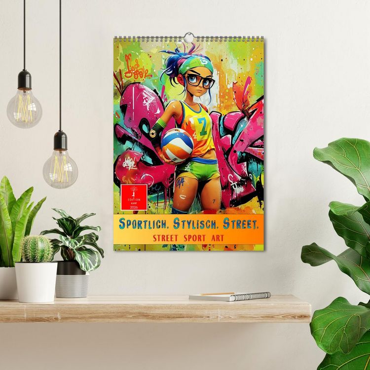 Produktbild: Sportlich. Stylisch. Street. (Wandkalender 2026 DIN A3 hoch), CALVENDO Monatskalender