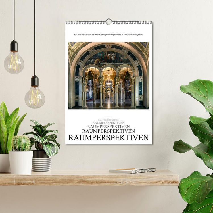 Produktbild: Raumperspektiven (Wandkalender 2026 DIN A3 hoch), CALVENDO Monatskalender