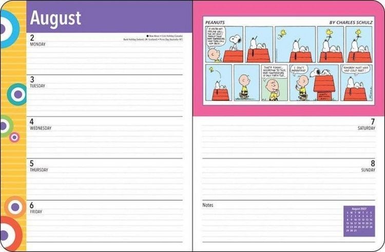 Produktbild: Peanuts Diary &ndash; Peanuts Terminkalender 2027