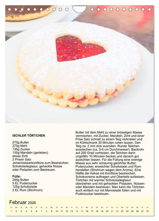 Produktbild: Pl&auml;tzchen. Kekse f&uuml;r das ganze Jahr! (Wandkalender 2026 DIN A4 hoch), CALVENDO Monatskalender