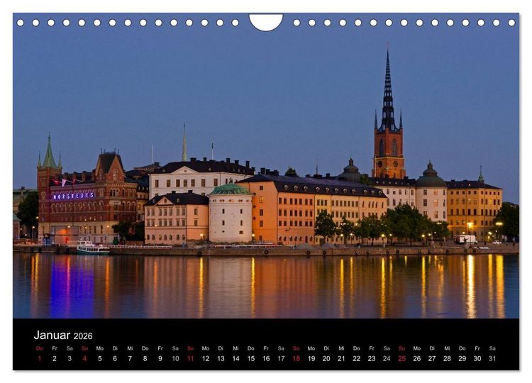 Produktbild: S&uuml;dschweden (Wandkalender 2026 DIN A4 quer), CALVENDO Monatskalender