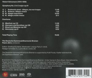 Produktbild: J&auml;rvi, P: Sinfonie 2 & Overtures