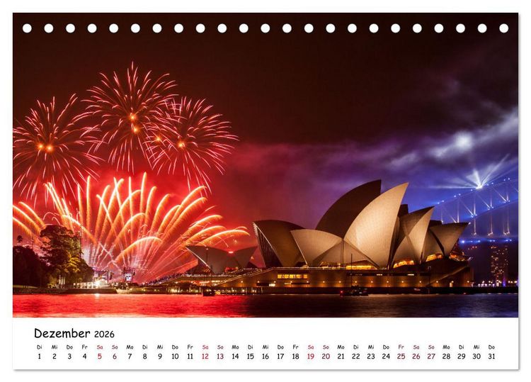 Produktbild: Australiens Sch&ouml;nheit (Tischkalender 2026 DIN A5 quer), CALVENDO Monatskalender